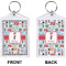 London Bling Keychain (Front + Back)