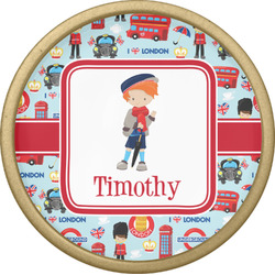 London Cabinet Knob - Gold (Personalized)