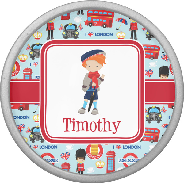 London Cabinet Knob - Nickel - Front