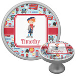 London Cabinet Knob (Silver) (Personalized)