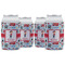 London Can Cooler (12 oz) - Set of 4 w/ Name or Text