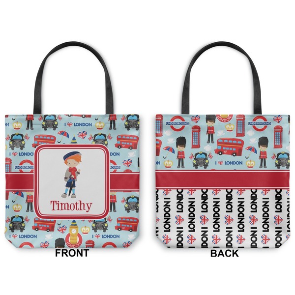 London Canvas Tote - Front and Back