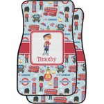 London Car Floor Mats (Front Seat) (Personalized)