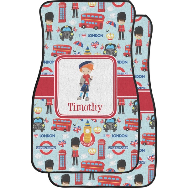 London Custom Car Floor Mats Set (2Front & 2Back)