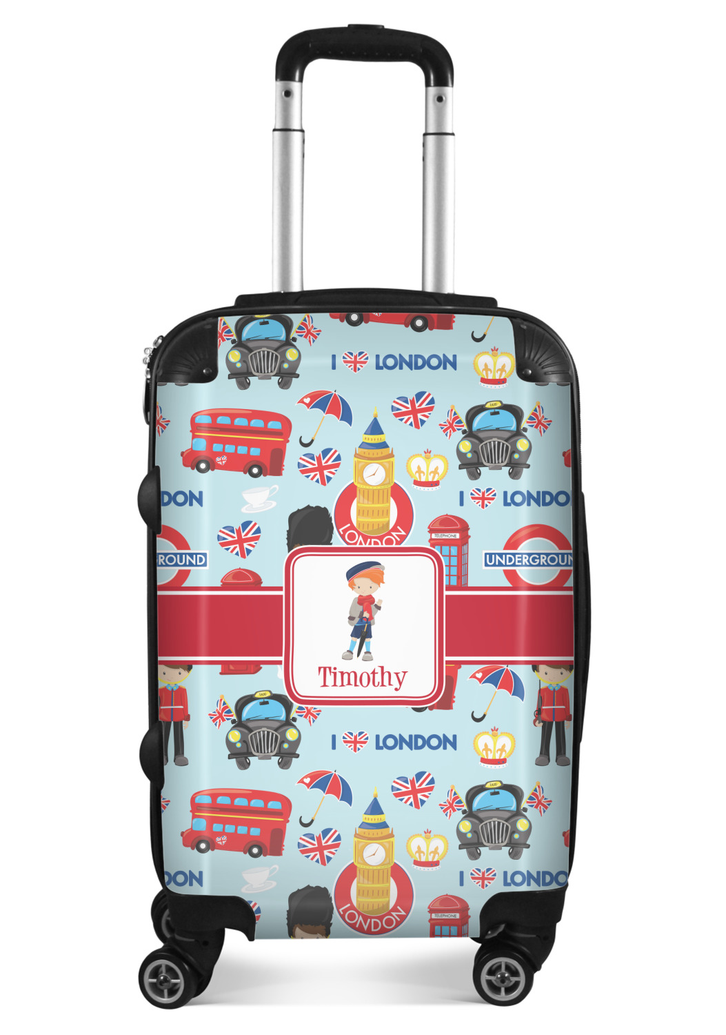 London Suitcase 20" Carry On (Personalized) YouCustomizeIt