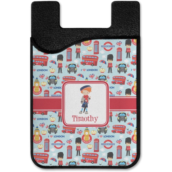 London Cell Phone Credit Card Holder