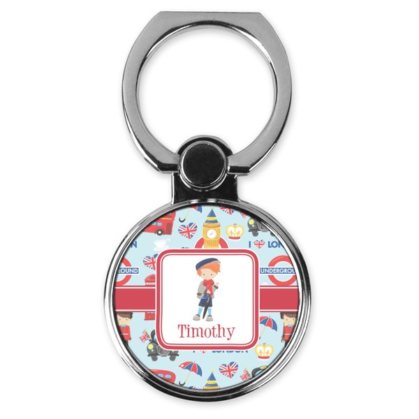 Custom London Cell Phone Ring Stand & Holder (Personalized)