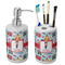London Ceramic Bathroom Accessories Set (Personalized)