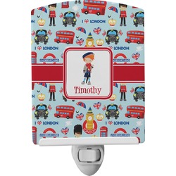 London Ceramic Night Light (Personalized)