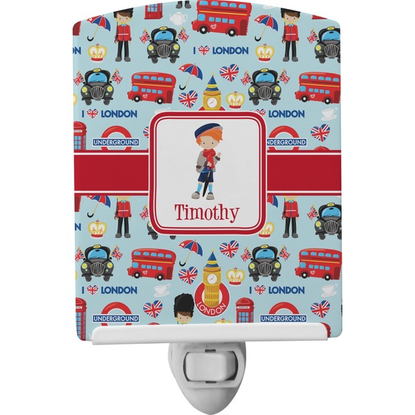 Custom London Ceramic Night Light (Personalized)