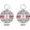 London Circle Keychain (Front + Back)