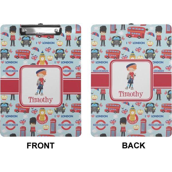 London Clipboard (Letter) (Front + Back)