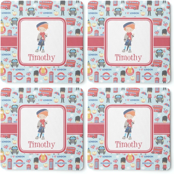 London Coaster Rubber Back - Apvl