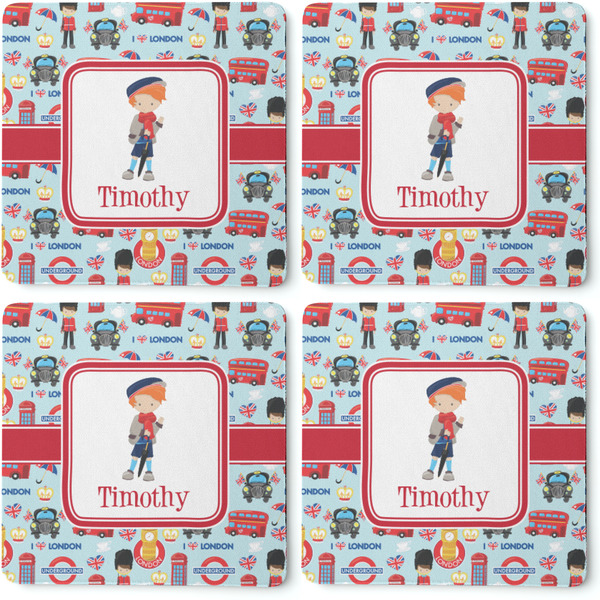 London Coaster Rubber Back - Apvl
