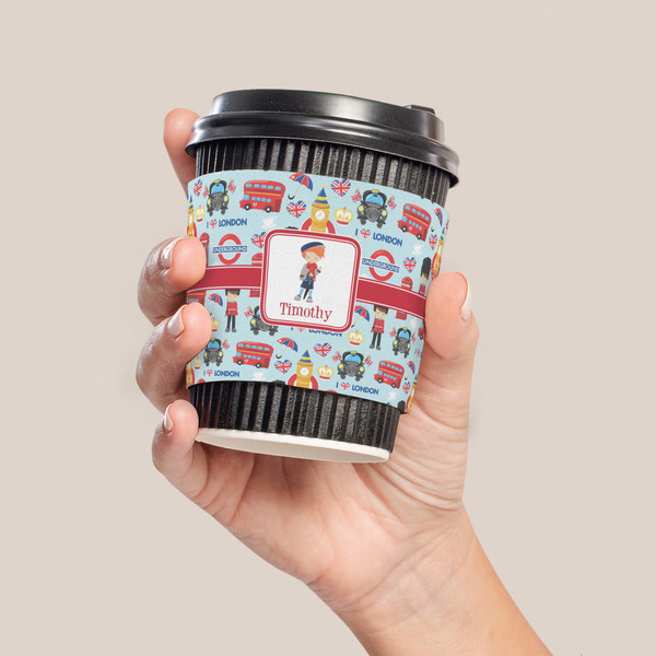London Coffee Cup Sleeve - LIFESTYLE
