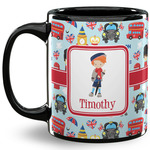 London 11 Oz Coffee Mug - Black (Personalized)