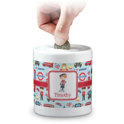 London Coin Bank (Personalized)