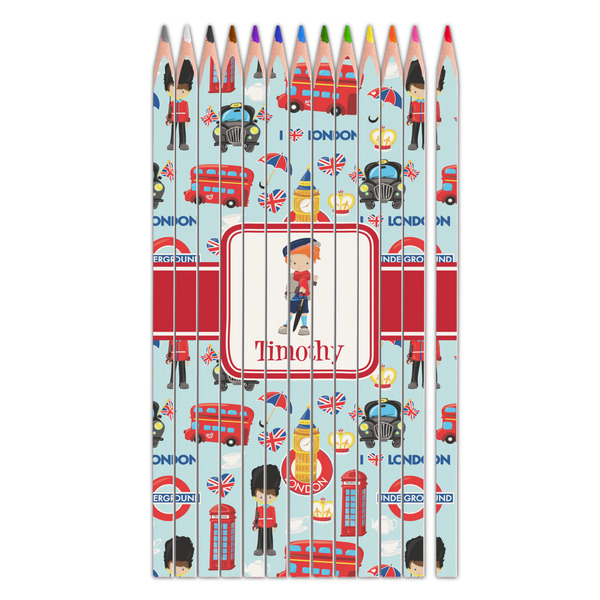 Custom London Colored Pencils (Personalized)