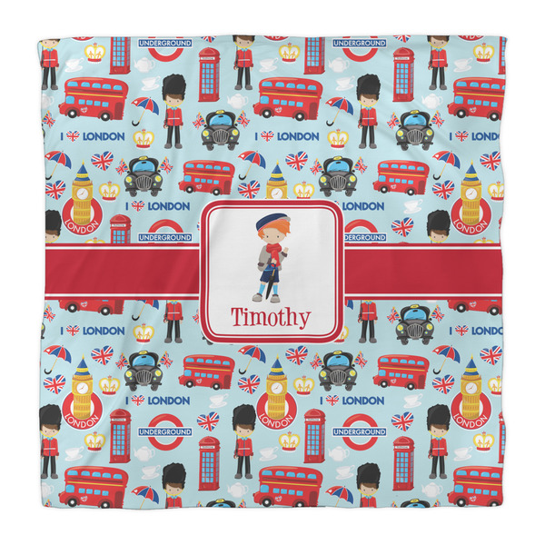 London Comforter - Queen - Front