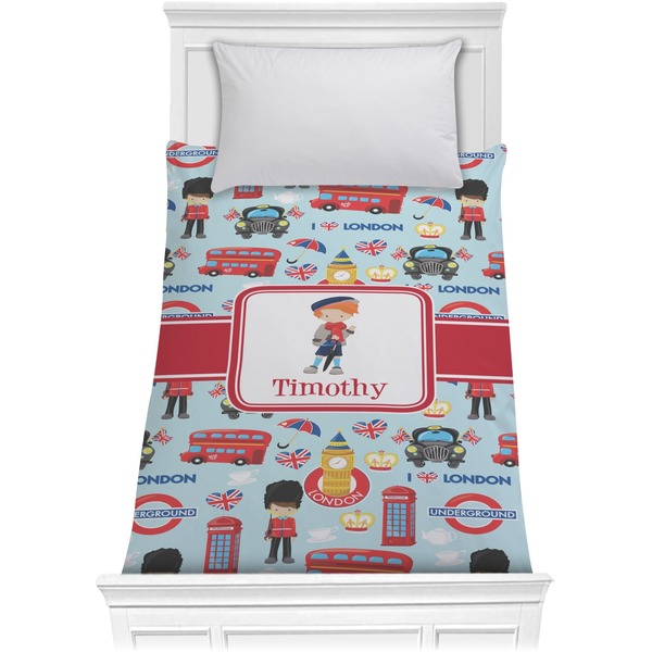 Custom London Comforter - Twin XL (Personalized)