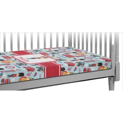 London Crib Fitted Sheet (Personalized)