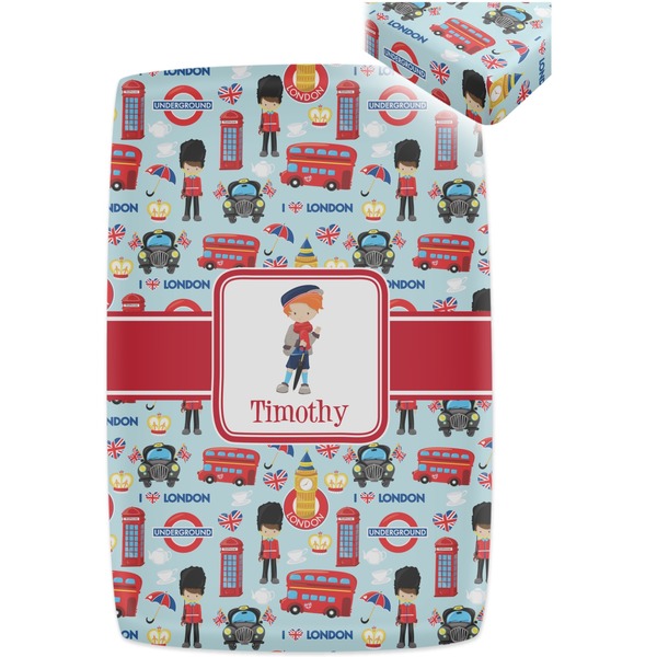 London Crib Fitted Sheet - Apvl