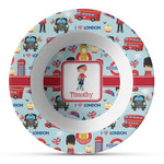London Plastic Bowl - Microwave Safe - Composite Polymer (Personalized)
