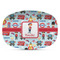 London Plastic Platter - Microwave & Oven Safe Composite Polymer (Personalized)