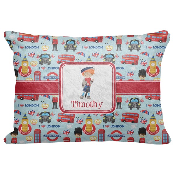 Custom London Decorative Baby Pillowcase - 16"x12" (Personalized)