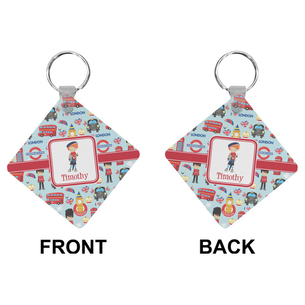 London Diamond Keychain (Front + Back)