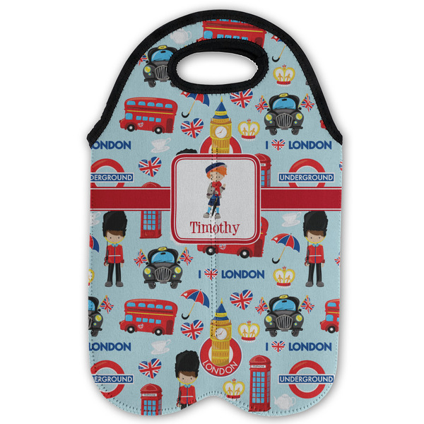 London Double Wine Tote - Flat (new)