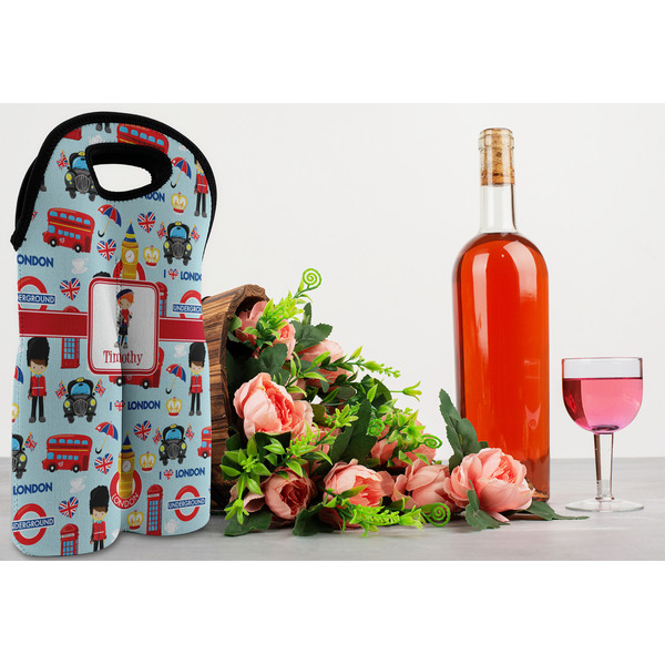 London Double Wine Tote - LIFESTYLE (new)