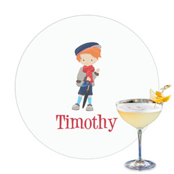 London Printed Drink Topper - 3.25" (Personalized)