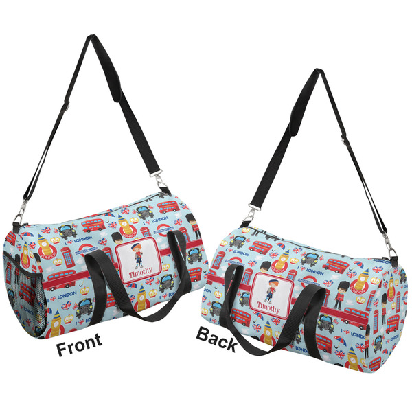 London Duffle bag small front and back sides