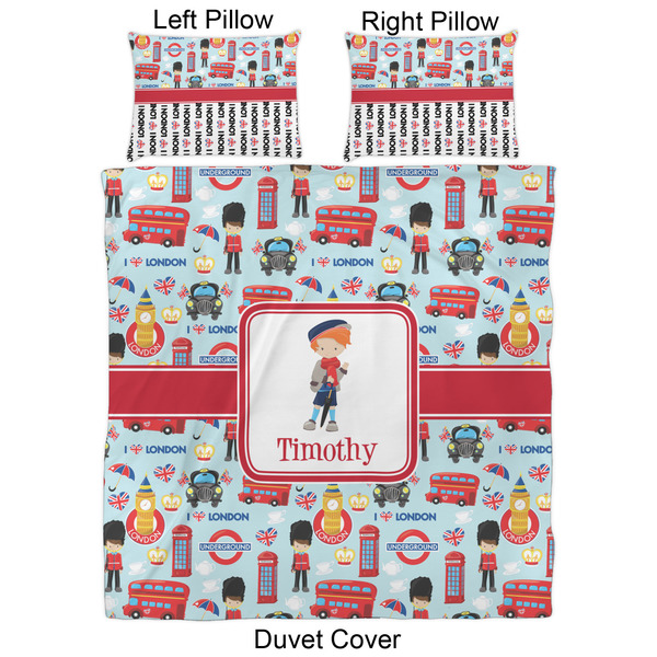 London Duvet Cover Set - Queen - Approval