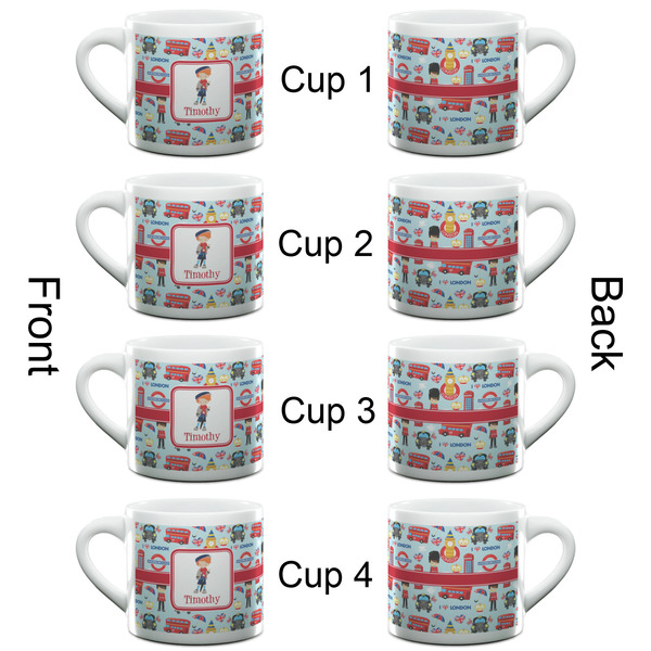 London Espresso Cup - 6oz (Double Shot Set of 4) APPROVAL