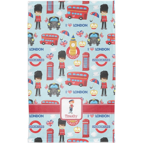 London Finger Tip Towel - Full View