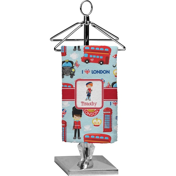 Custom London Finger Tip Towel - Full Print (Personalized)