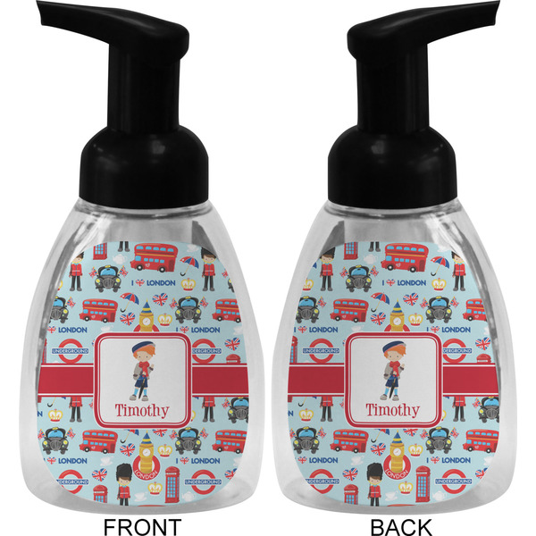 London Foam Soap Bottle (Front & Back)