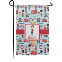 London Small Garden Flag - Single Sided w/ Name or Text