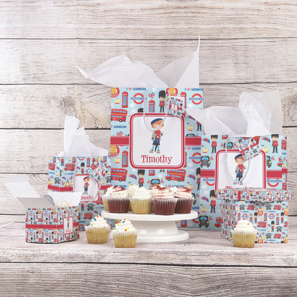 London Gift Bags - In Context