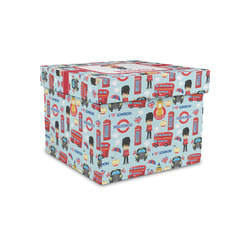 London Gift Box with Lid - Canvas Wrapped - Small (Personalized)