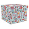 London Gift Boxes with Lid - Canvas Wrapped - X-Large - Front/Main