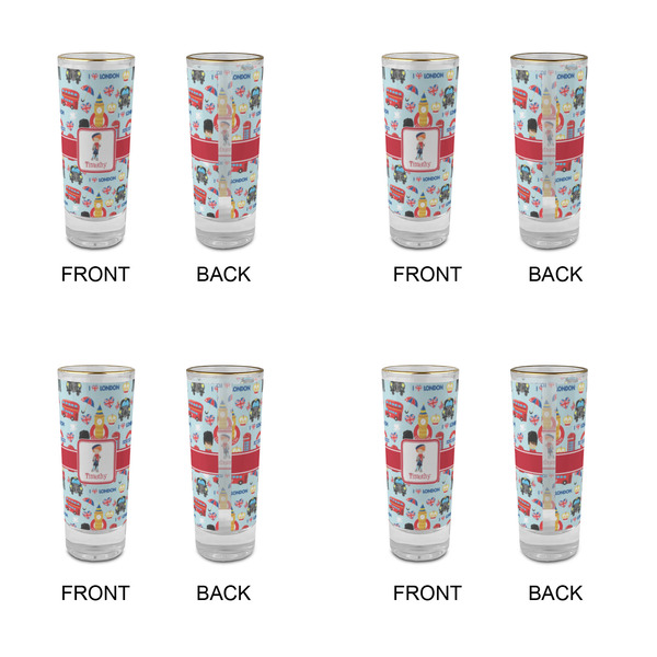 London Glass Shot Glass - 2 oz - Set of 4 - APPROVAL