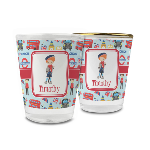 Custom London Glass Shot Glass - 1.5 oz (Personalized)
