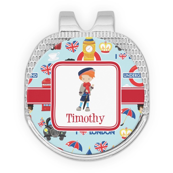 London Golf Ball Hat Marker Hat Clip