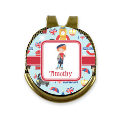 London Golf Ball Marker - Hat Clip - Gold