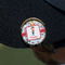 London Golf Ball Marker Hat Clip - Gold - On Hat
