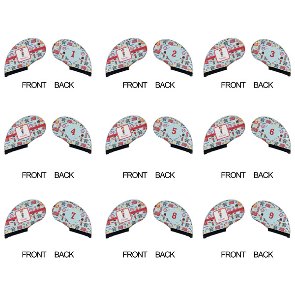 London Golf Club Covers - APPROVAL (set of 9)