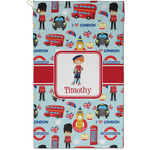 London Golf Towel - Poly-Cotton Blend - Small w/ Name or Text